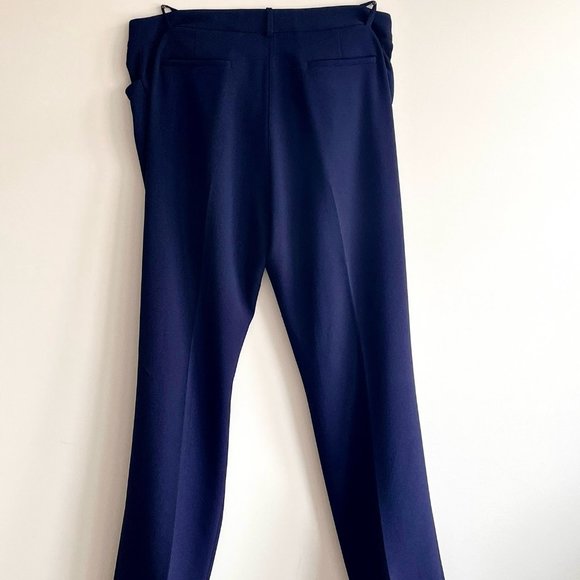 WOMENS TAHARI NAVY/ROYAL BLUE PANT SUIT NEVER WORN - Picture 6 of 9